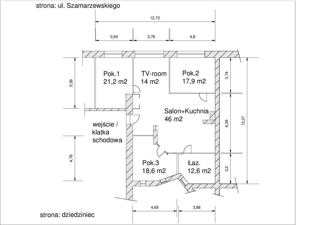 Flat In Central Poznan Apartment Bilik gambar